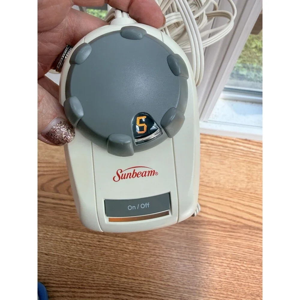 Sunbeam N31-G2-S Style J85D Electric Blanket Heat Control 3 Prong E23623 Works